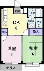 エルディム峯パートIIの物件間取画像